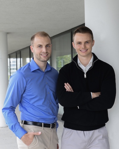 Ein Bilder der beiden Gründer der E-Commerce Agentur